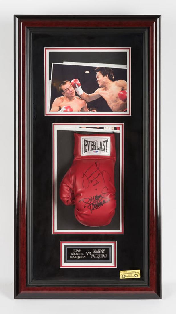 Pacquiao/Marquez Signed Boxing Glove (1 of 2)