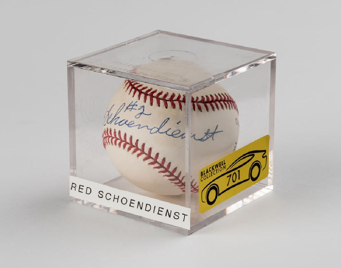 Red Schoendienst Signed Baseball (1 of 1)