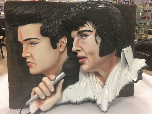 Bill Mack Bronze Elvis Presley (1 of 1)