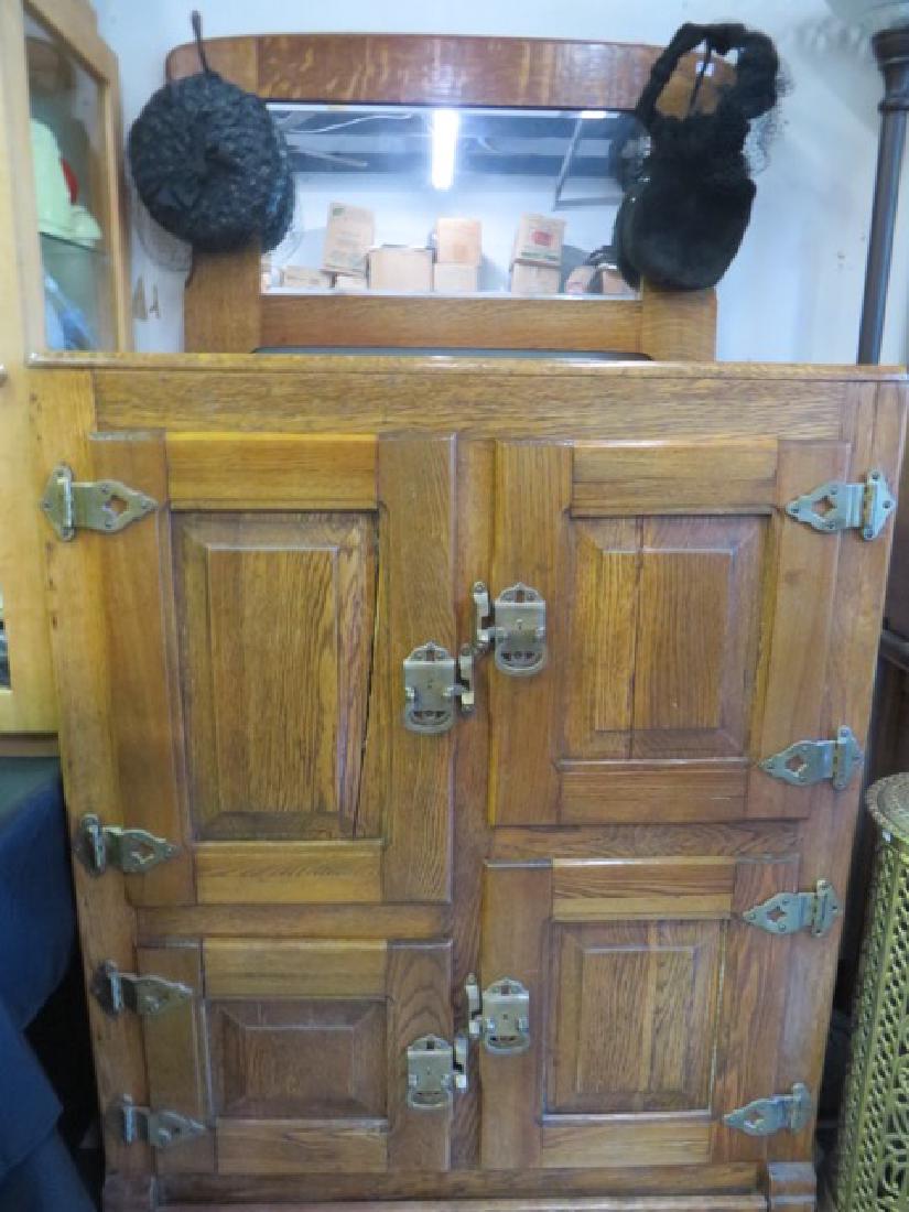 Antique Oak Ice Box (1 of 1)