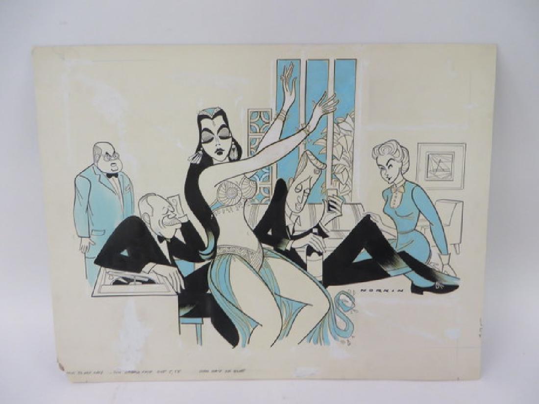 Sam Norkin Original Pen and Ink Sgd. (1 of 4)