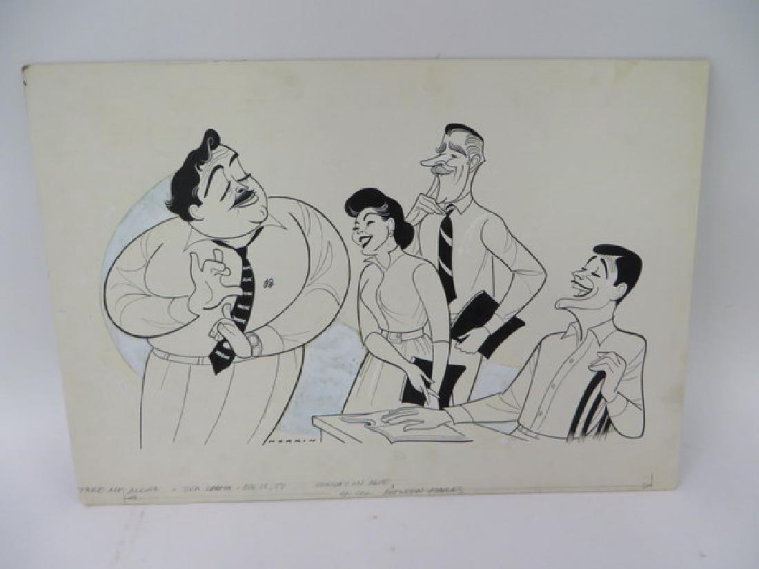 Sam Norkin Original Pen and Ink Sgd. (1 of 3)