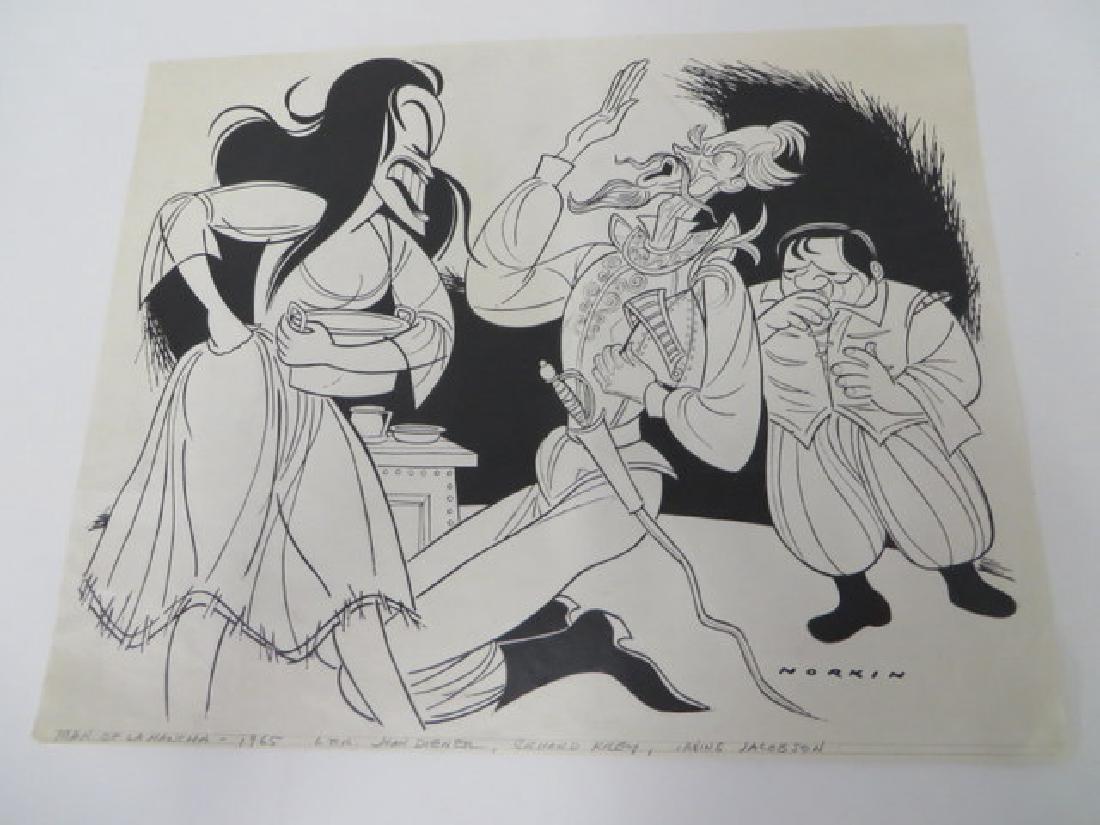 Sam Norkin. Original Illustration. Sgd. (1 of 3)