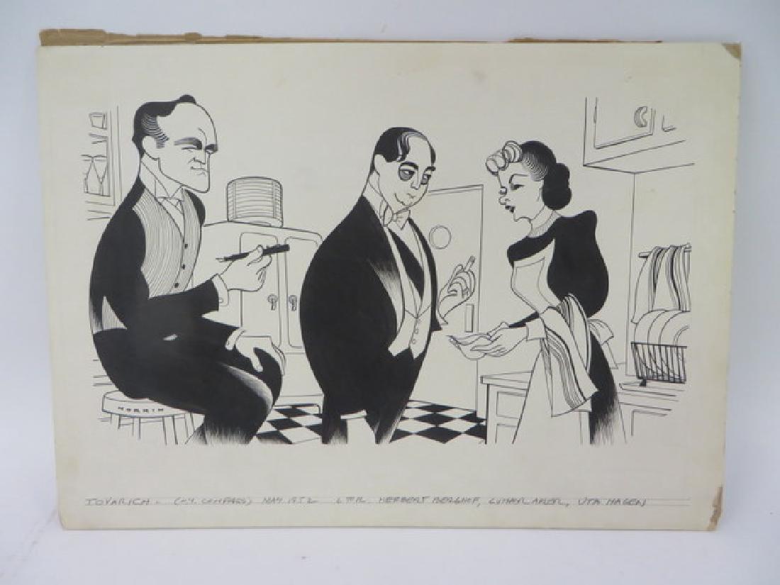 Sam Norkin. Original Illustration. Sgd. (1 of 3)