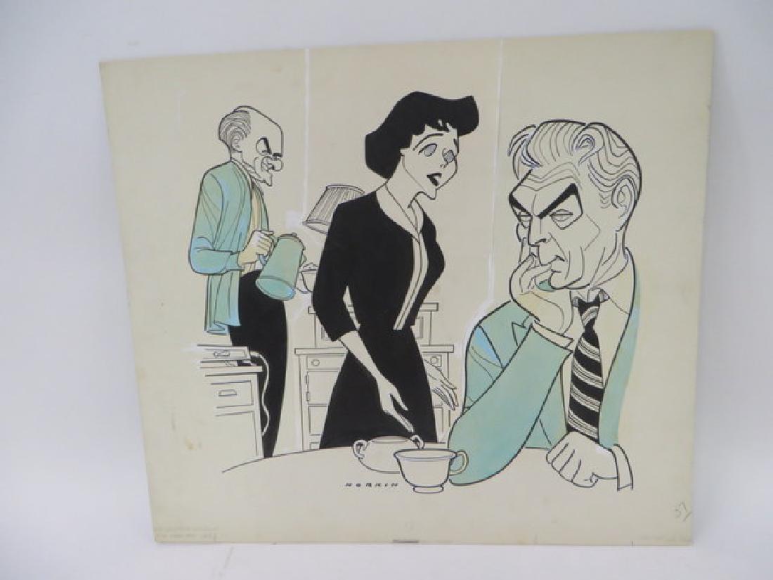 Sam Norkin. Original Illustration. Sgd. (1 of 3)