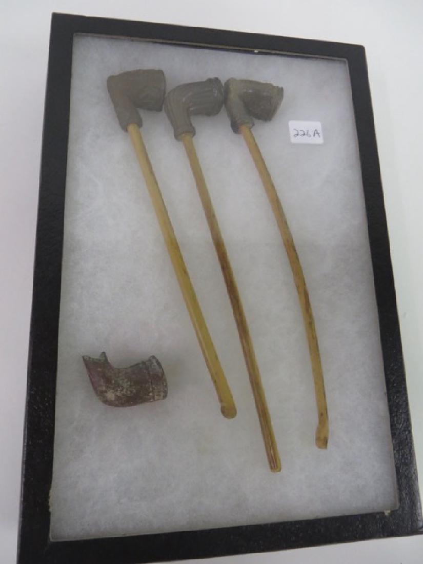 American Indian Pipes & Pipe Bowl(4) (1 of 2)