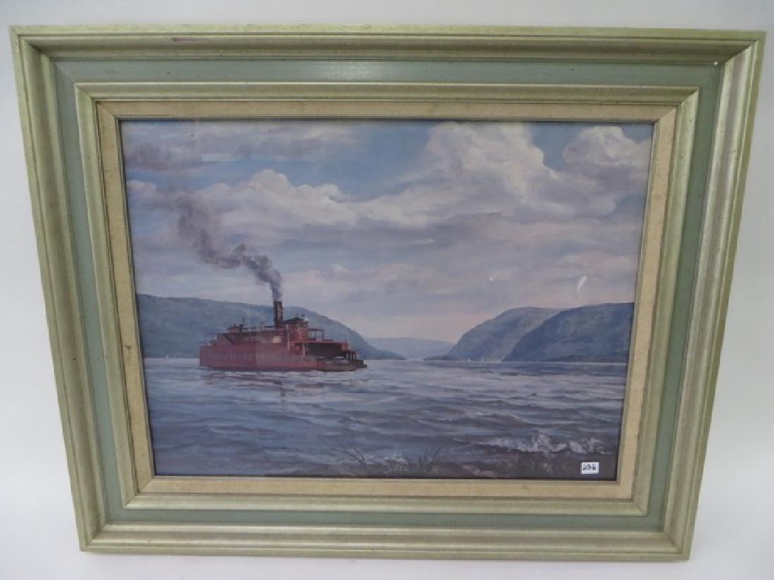 Gould. Ferry Crossing Hudson Newburgh