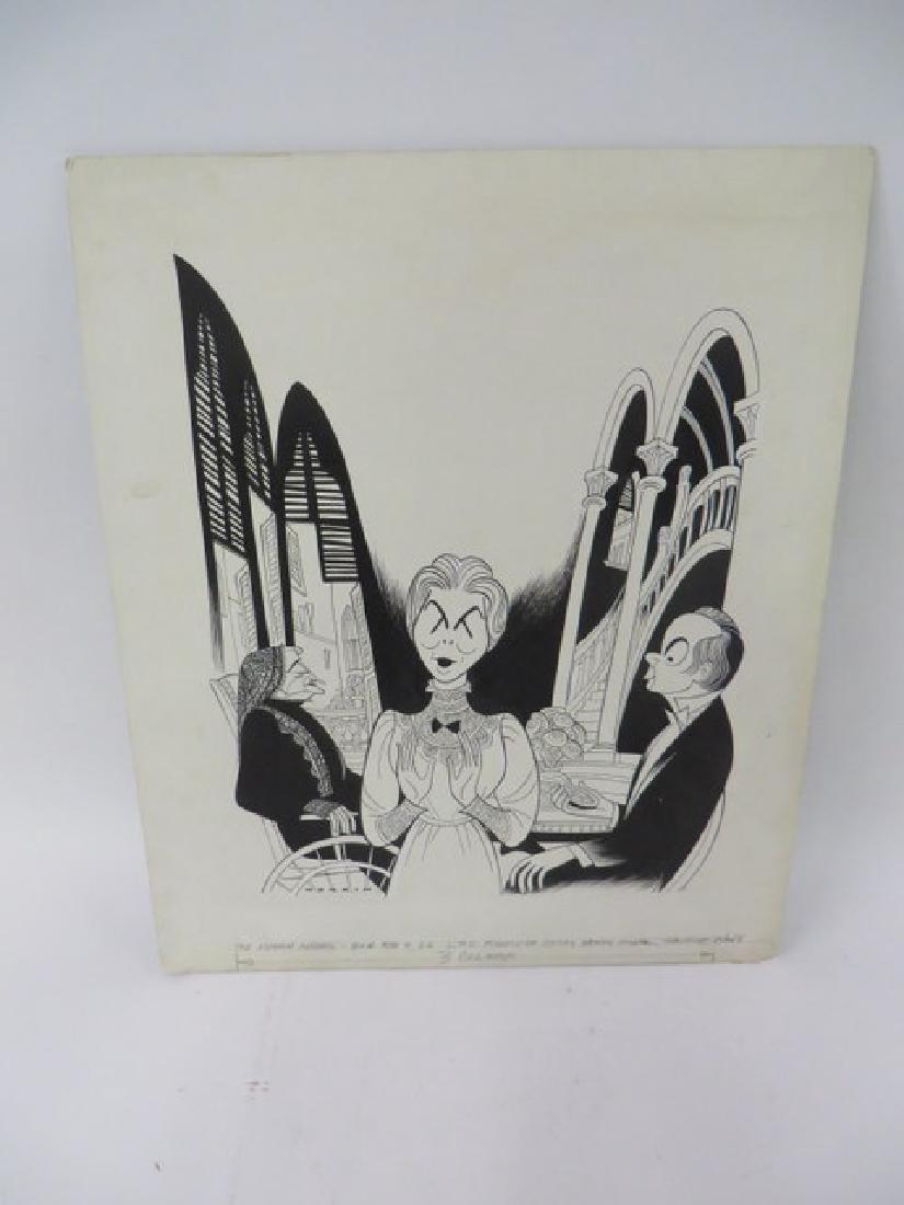 Sam Norkin. Original Illustration. Sgd. (1 of 2)