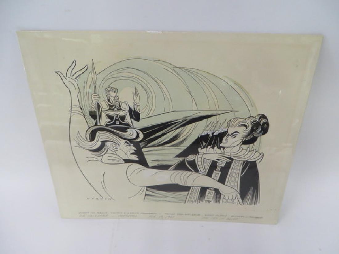 Sam Norkin. Original Illustration. Sgd. (1 of 4)