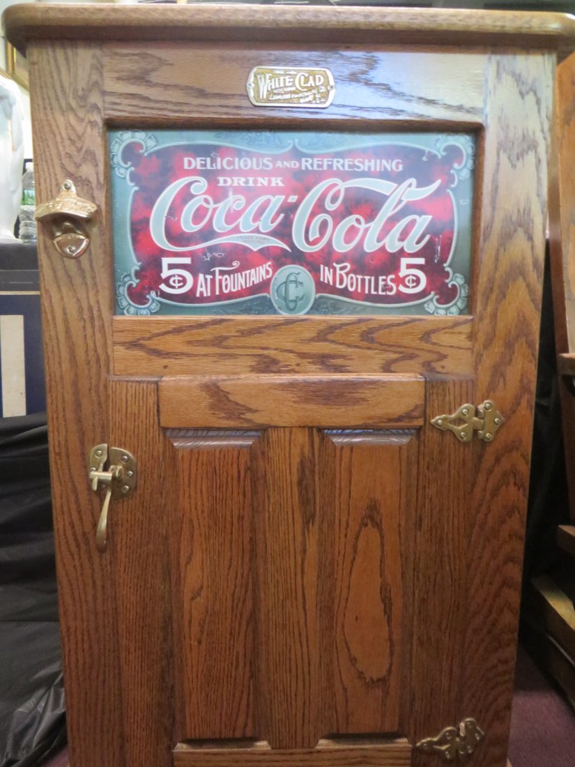 Coca-Cola Oak Ice Box (1 of 9)