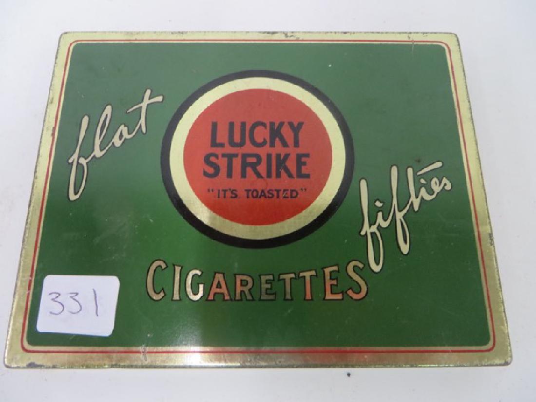 Lucky Strike Cigarettes Tin (1 of 2)