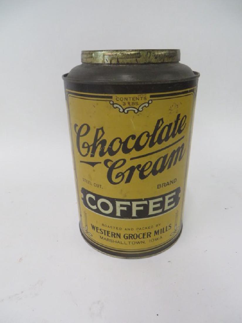 Chocolate Cream Brand Coffee Tin (1 of 3)