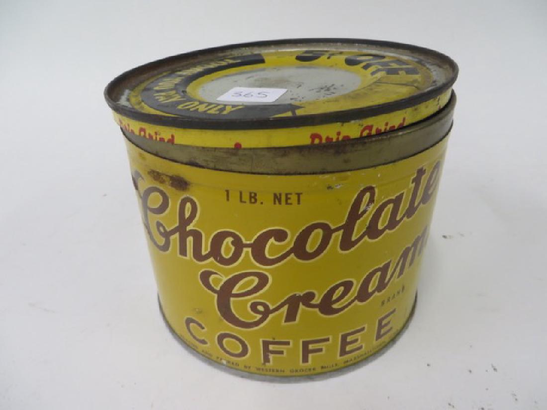 Chocolate Cream Brand Coffee Tin (1 of 3)
