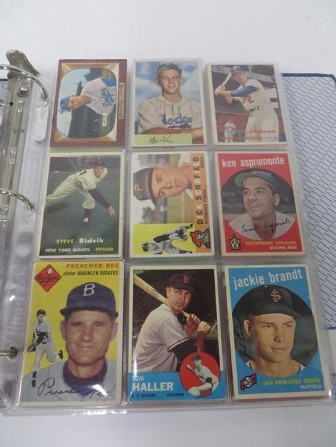 Album of 1950's-60's Baseball Cards (183) (1 of 5)