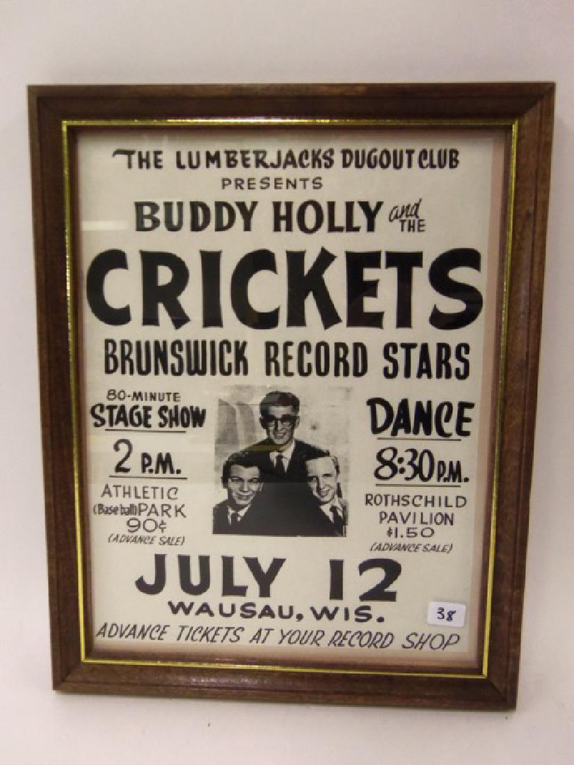 Buddy Holly Crickets Broadside (1 of 1)
