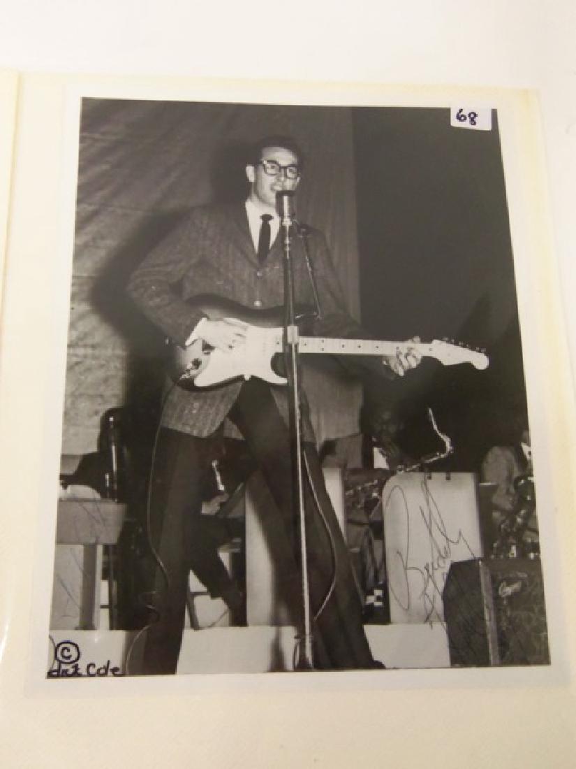 Signed Buddy Holly Photograph by Cole (1 of 1)