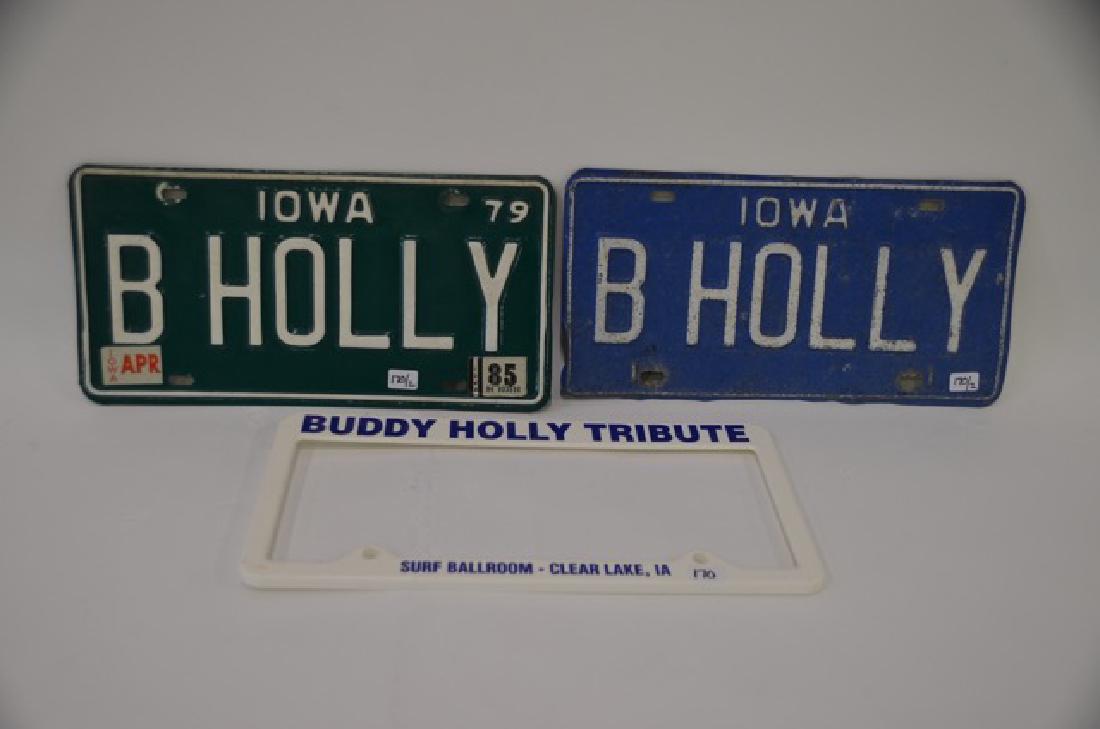 Buddy Holly Tribute License Plates (2) (1 of 2)