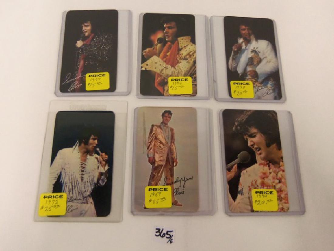 RCA  Elvis Calendar Cards 1969-1977 (6) (1 of 2)