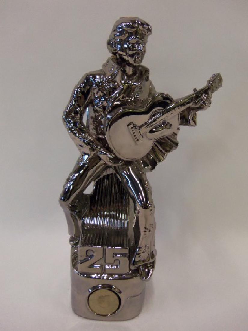 Elvis Silver Anniversary Whiskey Bottle (1 of 3)