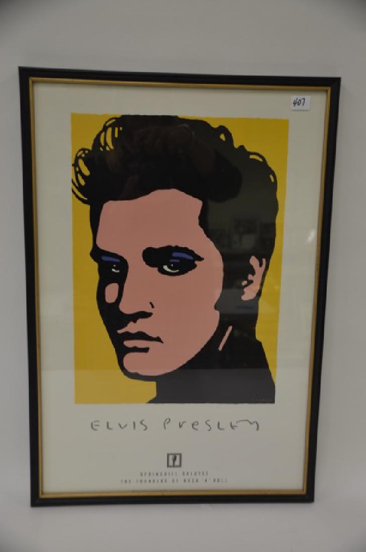 Andy Warhol Style  Elvis Presley Poster (1 of 2)