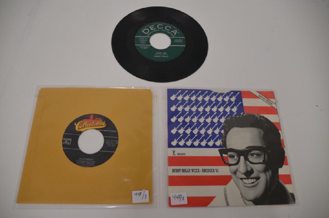 Buddy Holly Records. '45's Various Labels (1 of 2)