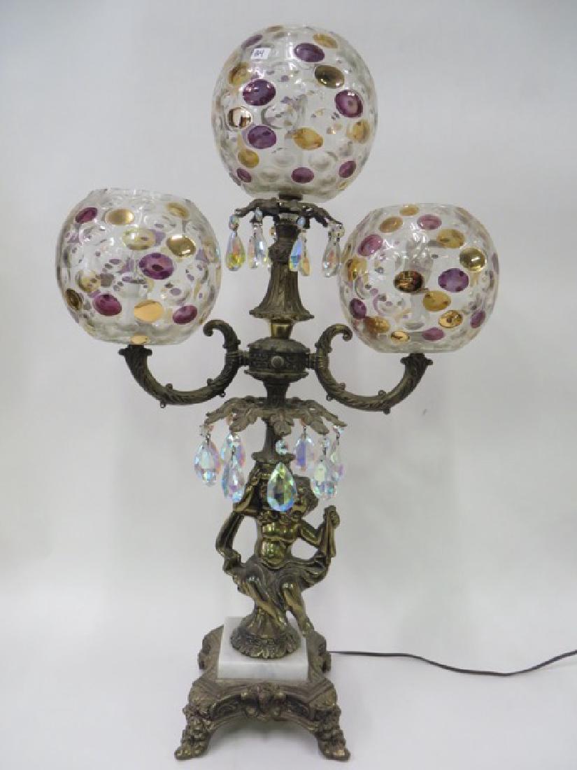 Mid-Century   Art Glass Lamps Etc. (6) (1 of 8)