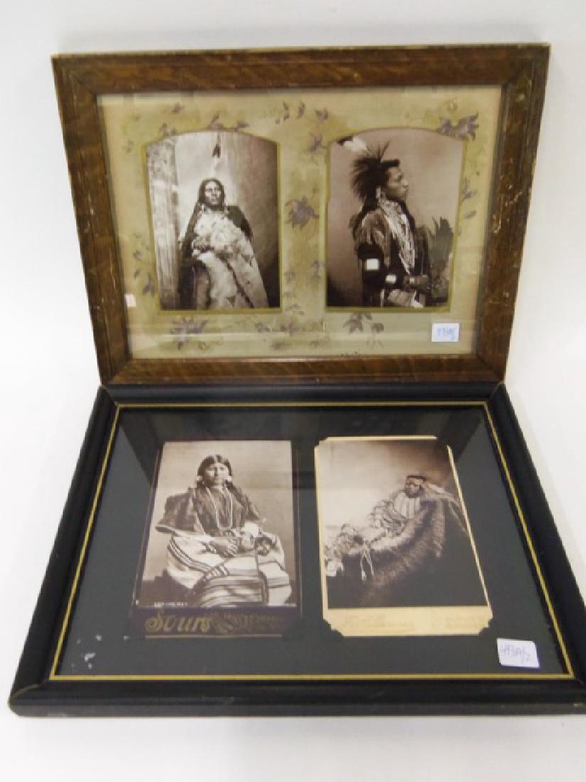 Indian Photo Cabinet Cards Framed (4) (1 of 2)