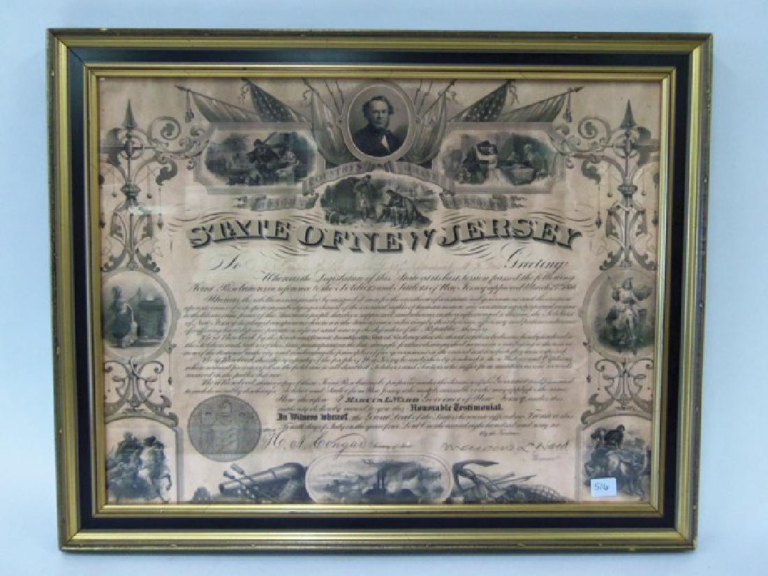 New Jersey Civil War Award (1 of 2)