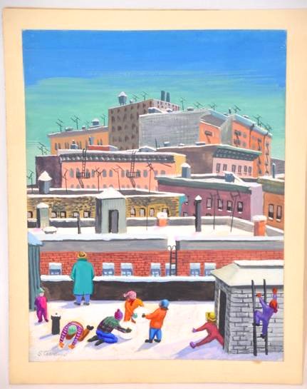 Stevens. American Illustration. Signed (1 of 2)