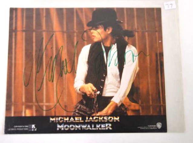 Michael Jackson Moonwalker Photo (1 of 1)