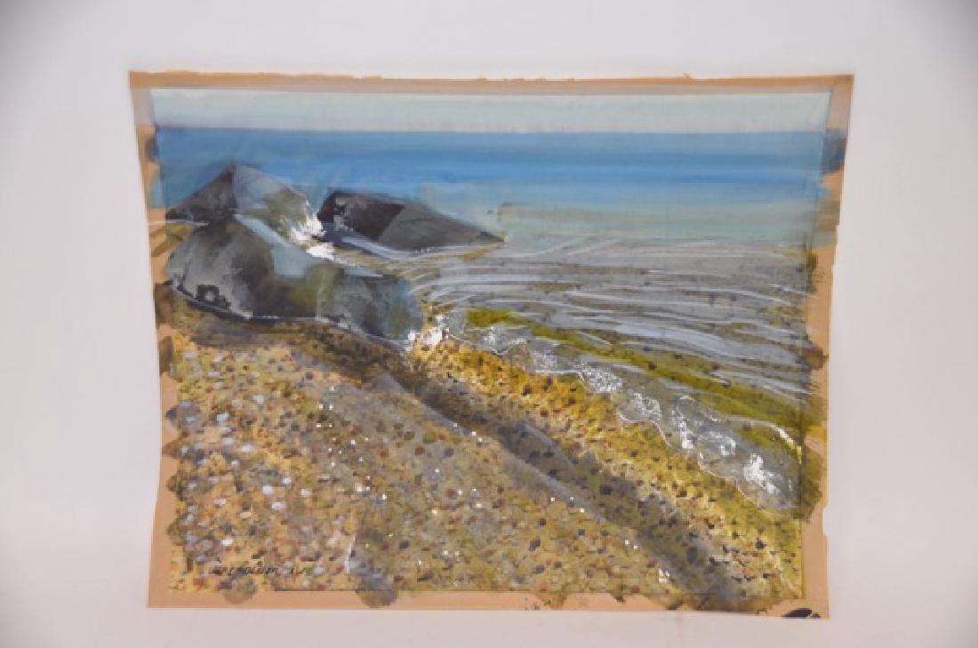 Watercolor Signed Jane Oliver AWS (1 of 3)