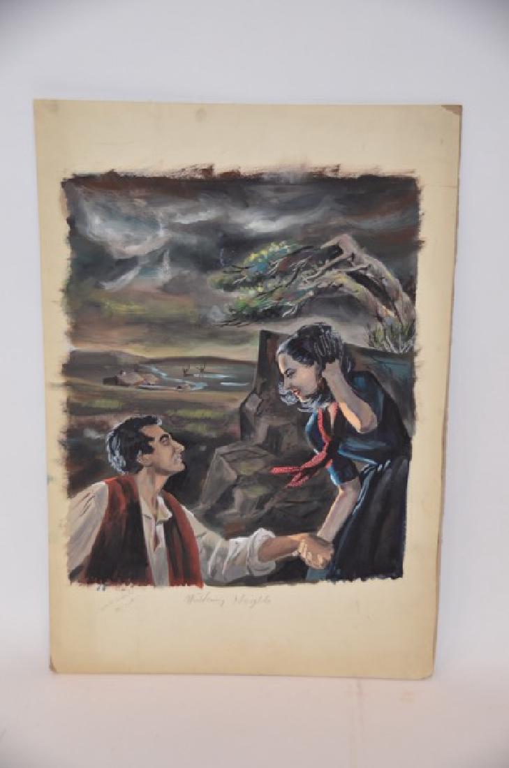 Watercolor Illustration Wuthering Heights (1 of 3)