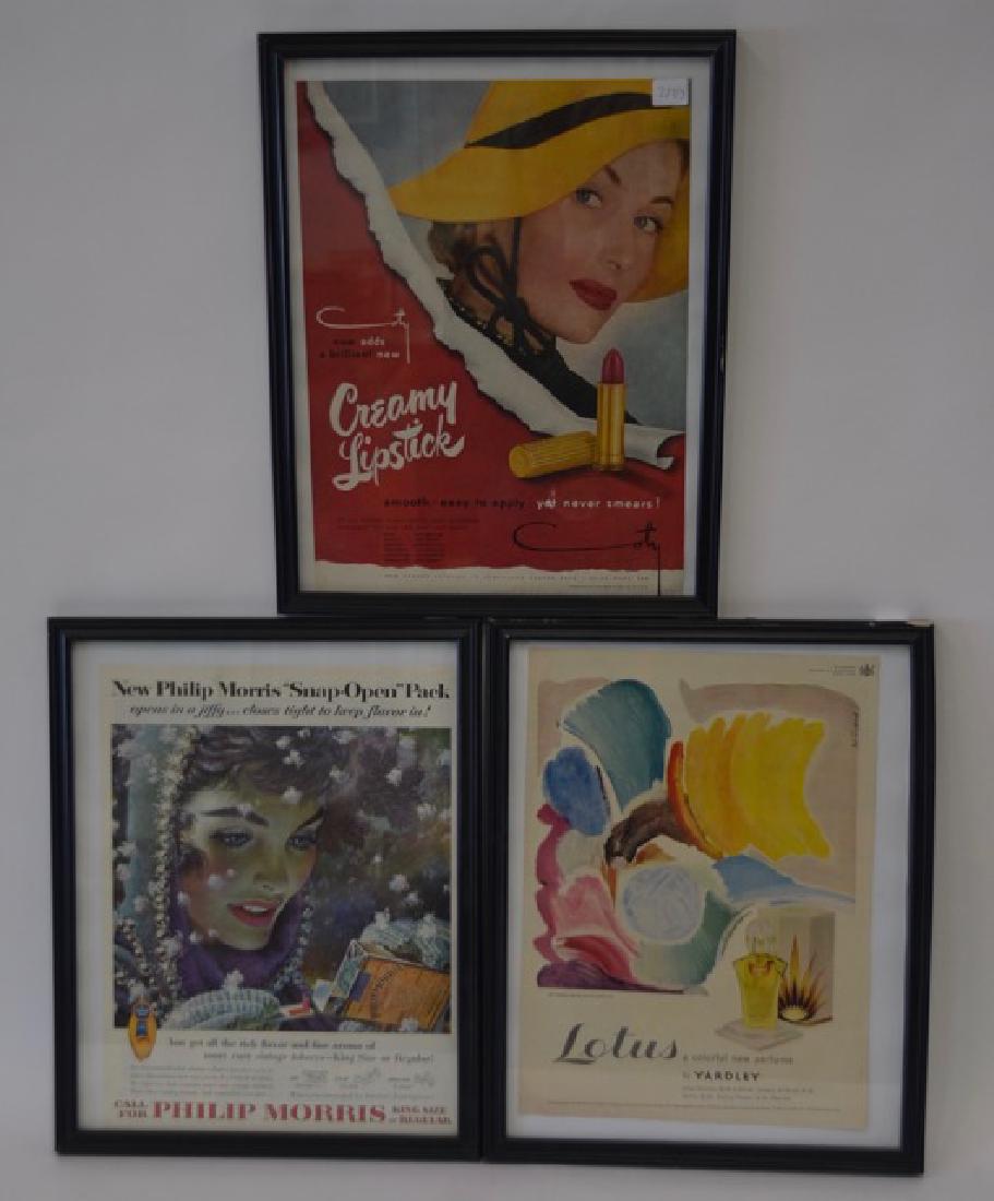 1950's Advertisements. Framed  (3) (1 of 5)