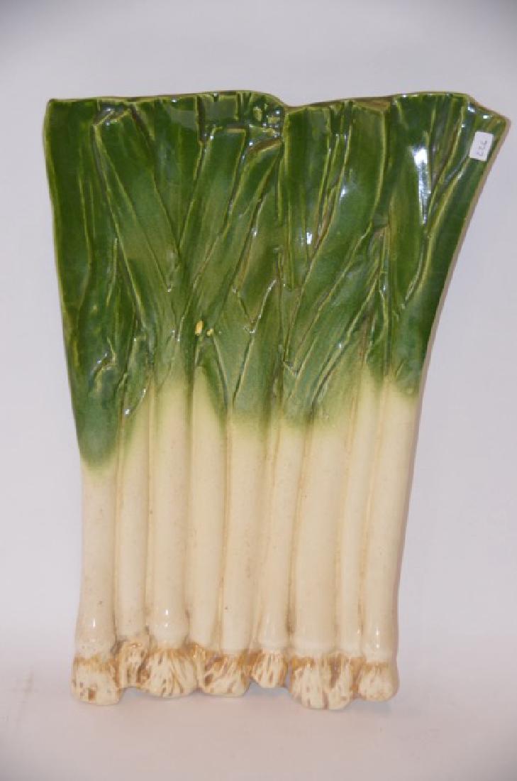 Unique Studio  Pottery Leeks  Dish (1 of 3)