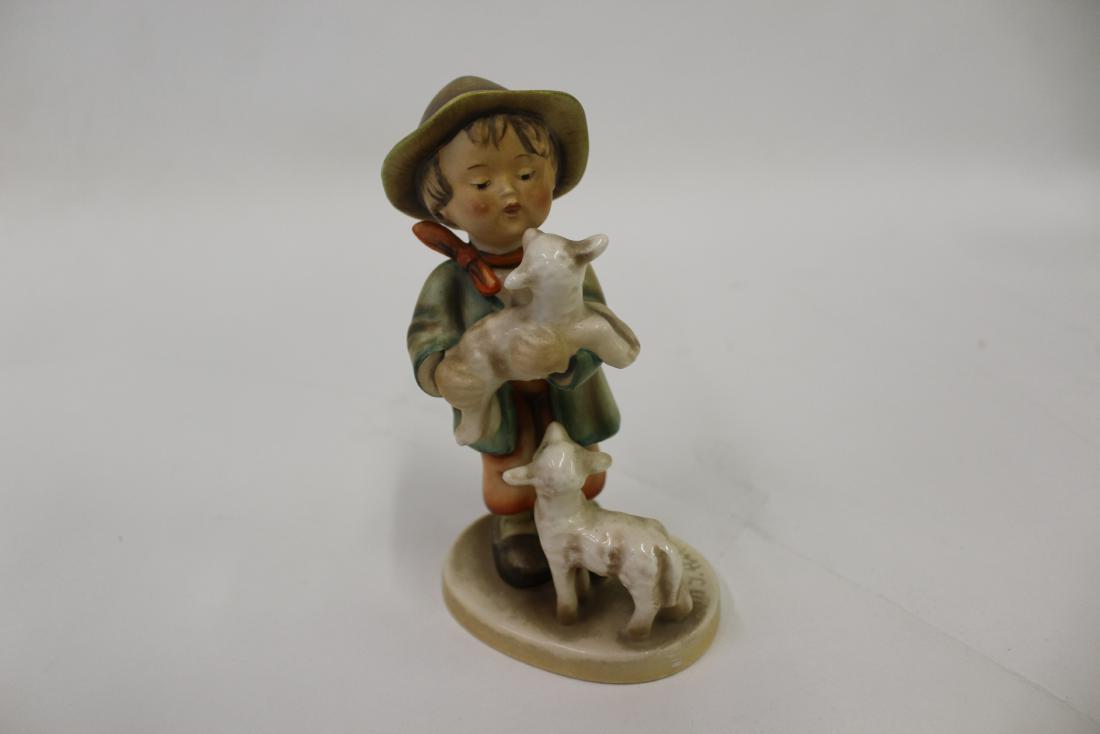 Hummel Figurine. Shepherd Boy. Full Bee. Germany (1 of 2)