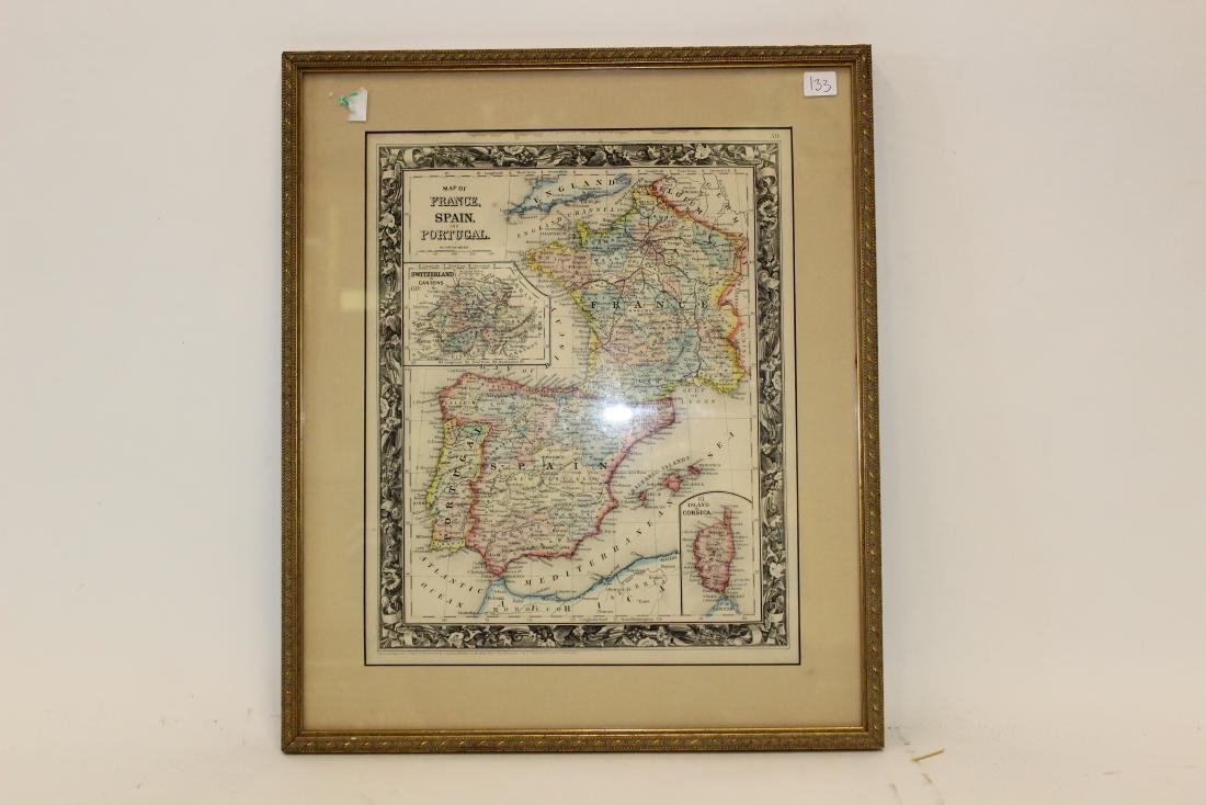 Early Map France Spain and Portugal (1 of 3)