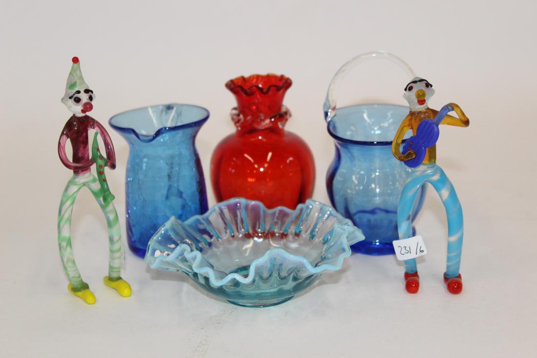 Collector's Lot of Antique Colored Glass (1 of 5)