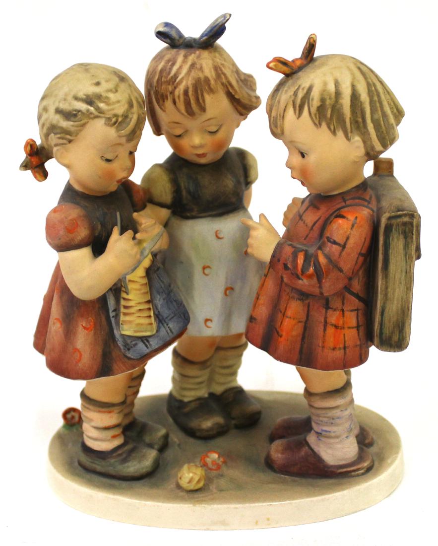 Hummel Figure. Three Girls (1 of 3)