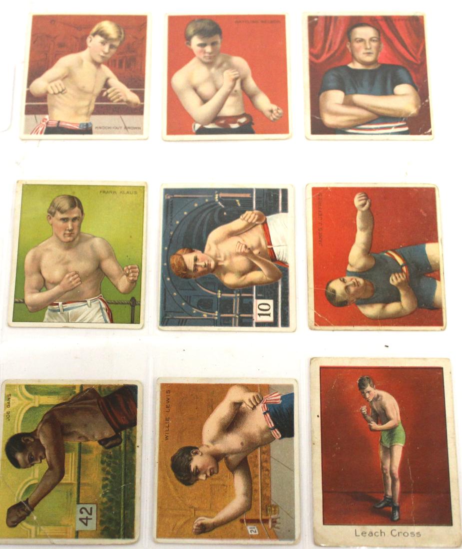 Mecca  Cigarette  Boxing Cards. 1910. T218 (9) (1 of 2)