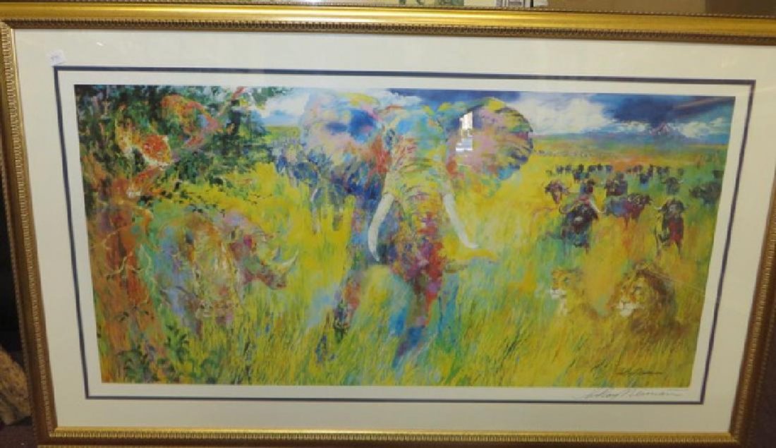 LeRoy Neiman Ltd. Ed. Serigraph The Big Five (1 of 2)