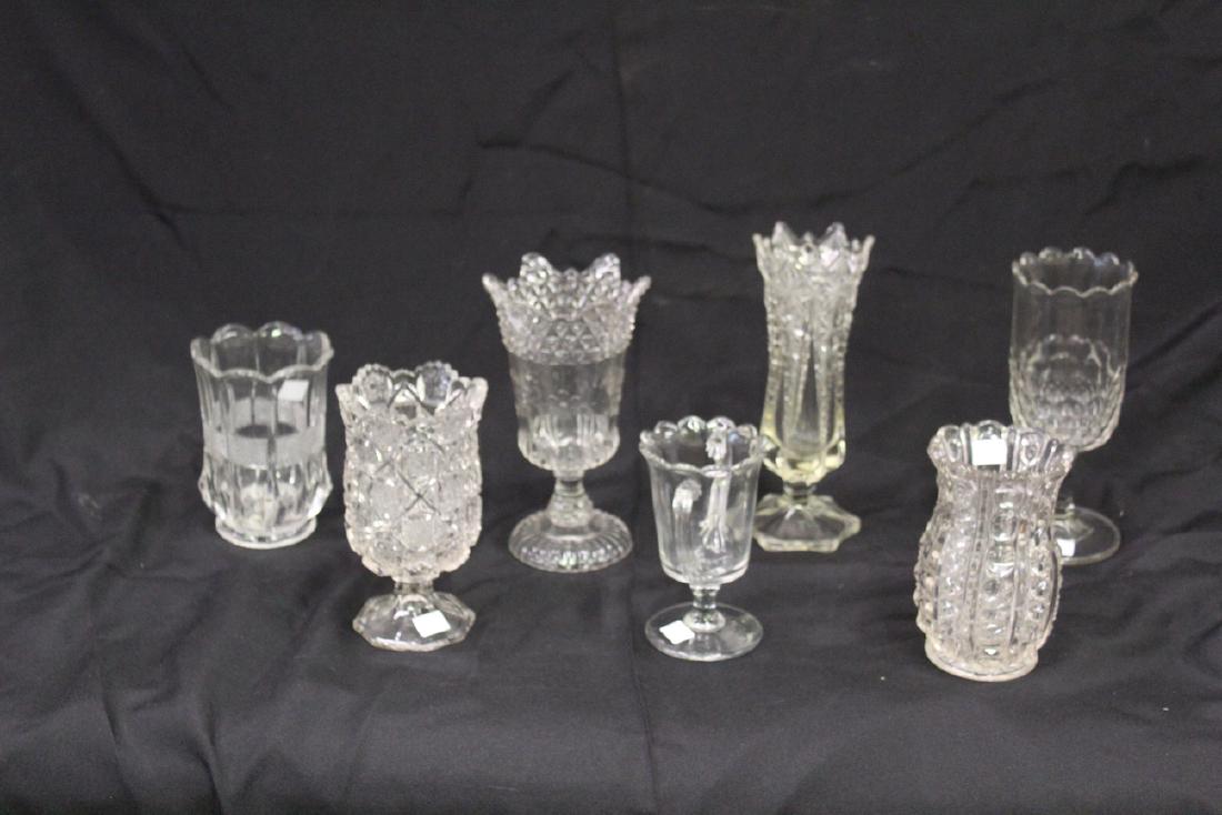American Pattern Glass Celery Collection (7) (1 of 1)