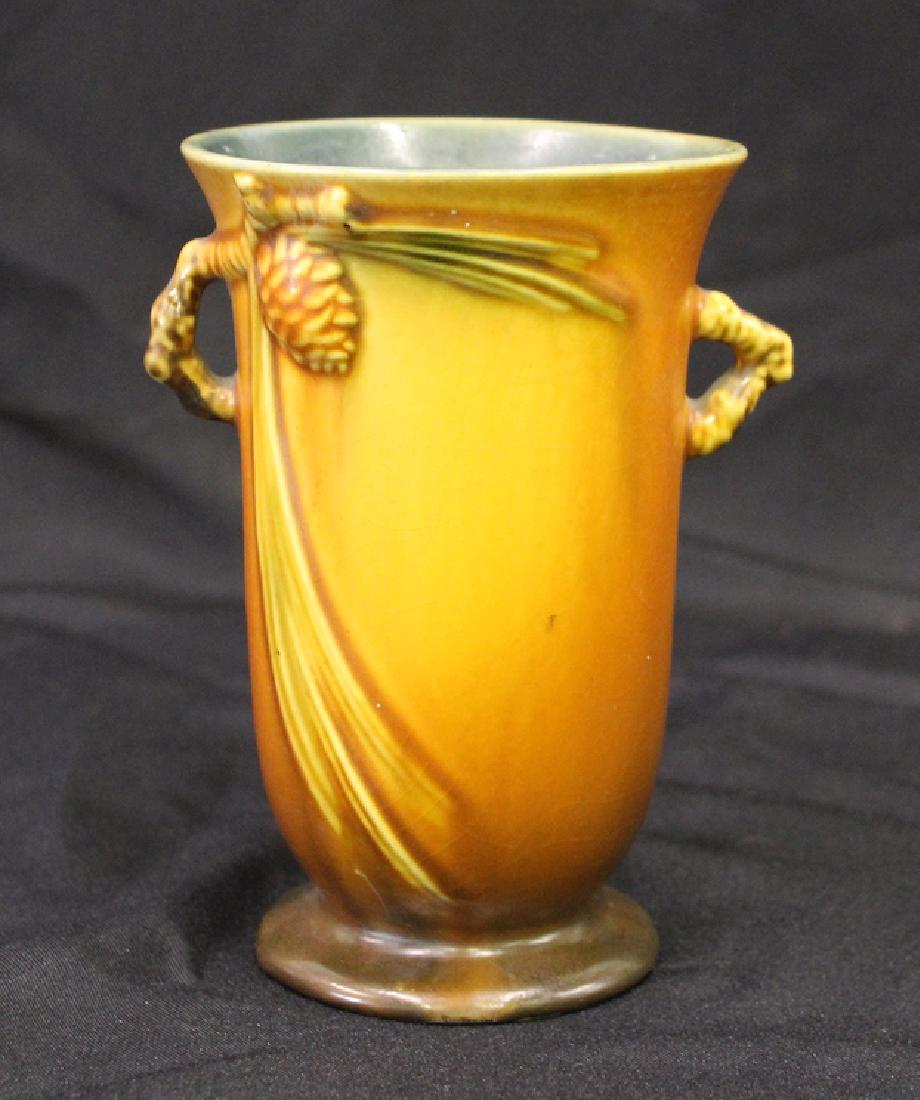 Roseville Pine Cone Vase #'d 838 (1 of 3)