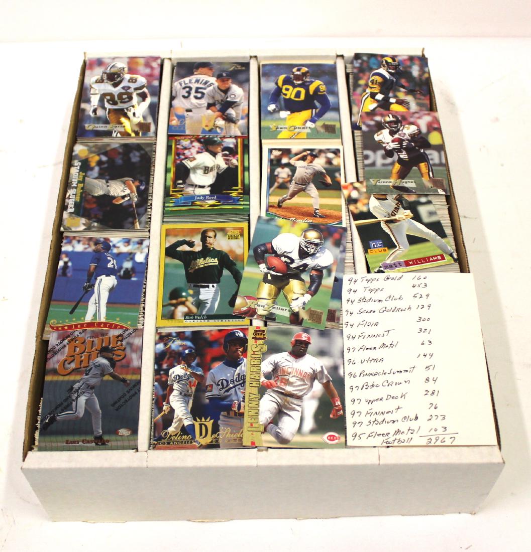 Mixed 1990's Sports Card Collection(2950) (1 of 2)