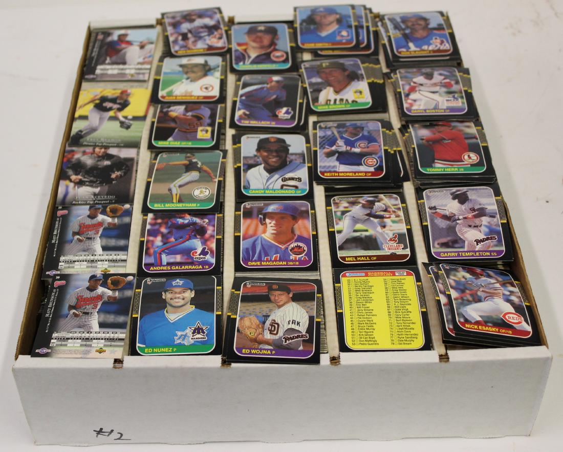 1980's Donruss & Upper Deck Coll. (3720) (1 of 1)