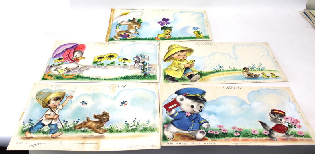 M. Cooper Oversized Am. Illustrations Sgd. (5) (1 of 2)