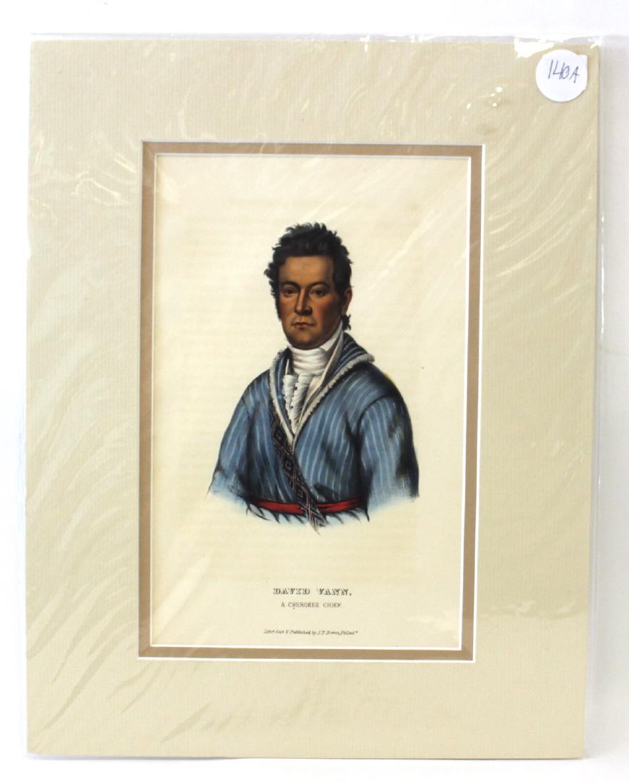 Mckenney and Hall Indian Lithograph (1 of 2)