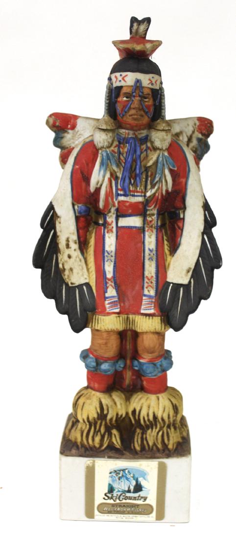 Indian Bourbon Whiskey Decanter (1 of 2)