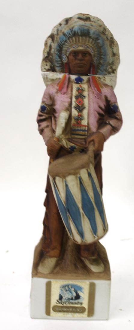 Indian Bourbon Whiskey Decanter (1 of 2)