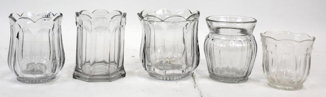 Heisey Glass Lot. Five Sgd. Pcs. in the Lot. (1 of 1)