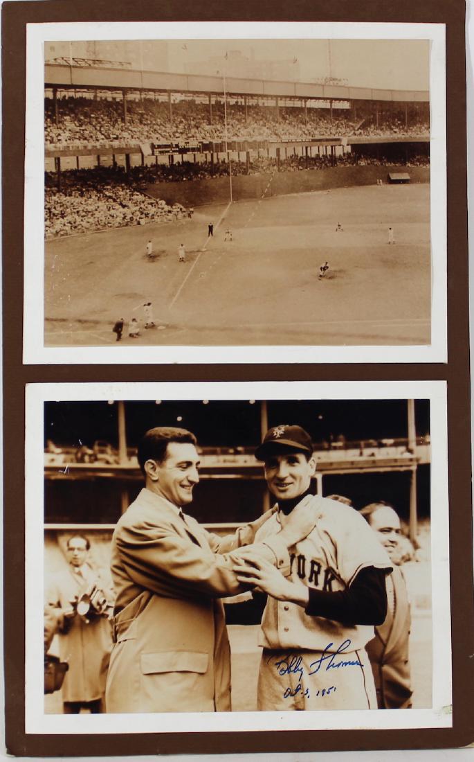 Bobby Thomson Signed Photograph (1 of 4)